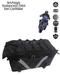 Sevbags Motorsiklet Kompozit Üstü Yan Çantalar Sağ Sol İki Adet