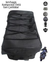 Sevbags Motorsiklet Kompozit Üstü Yan Çantalar Sağ Sol İki Adet