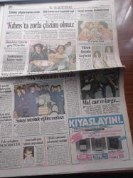 Hürriyet Gazetesi - 26 Ekim 1990 - Tekvandocular Köşeyi Döndü - Cumhuriyet Kupası Güreş Turnuvası - Metin Aşık - Rıdvan Dilmen İçin Mevlit Okutuldu - Şimdi De Saddam Vergileri Geliyor - Maliye Bakanı Adnan Kahveci - Türban Ve Kıyak Maaş Geçti - Gorbaçov'a Stalin Yetkisi - Benazir Butto İçin Zor Günler - Erdal İnönü Film Çevirdi - Fatma Girik