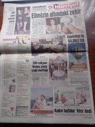 Hürriyet Gazetesi - 26 Ekim 1990 - Tekvandocular Köşeyi Döndü - Cumhuriyet Kupası Güreş Turnuvası - Metin Aşık - Rıdvan Dilmen İçin Mevlit Okutuldu - Şimdi De Saddam Vergileri Geliyor - Maliye Bakanı Adnan Kahveci - Türban Ve Kıyak Maaş Geçti - Gorbaçov'a Stalin Yetkisi - Benazir Butto İçin Zor Günler - Erdal İnönü Film Çevirdi - Fatma Girik