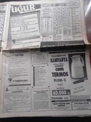Hürriyet Gazetesi - 15  Temmuz 1991 - Hoşgeldin Galatasaray - Tanju Çolak - Mustafa Denizli - Mesut Yılmaz'a Suikast Planı - Dev Sol Fransa'yı 7 Milyar Dolandırdı - Bush'u Korumada Şaşırtmada Taktiği - Turgut Özal'ın Yazlığında Köpekbalığı Korkusu - Süleyman Demirel - Ölüm Santralini Kapattırıyoruz