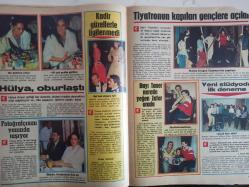 Ses Haftalık Aktüalite Sinema Tiyatro Müzik ve Gençlik Mecmuası Dergisi - 5 Mayıs 1986 - Sayı:19 - Türkiye İmar Bankası Reklamı - Gönül Yazar - Selçuk Özer - Gülden Karaböcek - Salih Kırmızı - Kenan Kalav - Bahar Öztan - Hülya Avşar - Türkan Şoray - Erol Atar - Muhsin Ertuğrul - Atalay Akçalı - Mithat Körler - Shaky Stevens - Mavi Sakal Grubu - Ahmet Gülhan - Nilüfer - Clint Eastwood fotoğraf ve haberi - Dergi Tam Değildir Sadece 8 Sayfası Mevcuttur