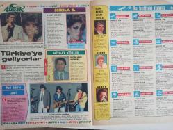 Ses Haftalık Aktüalite Sinema Tiyatro Müzik ve Gençlik Mecmuası Dergisi - 5 Mayıs 1986 - Sayı:19 - Türkiye İmar Bankası Reklamı - Gönül Yazar - Selçuk Özer - Gülden Karaböcek - Salih Kırmızı - Kenan Kalav - Bahar Öztan - Hülya Avşar - Türkan Şoray - Erol Atar - Muhsin Ertuğrul - Atalay Akçalı - Mithat Körler - Shaky Stevens - Mavi Sakal Grubu - Ahmet Gülhan - Nilüfer - Clint Eastwood fotoğraf ve haberi - Dergi Tam Değildir Sadece 8 Sayfası Mevcuttur