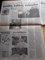 Hürriyet Gazetesi - 8 Şubat 1999 - Eski Seks Bombası Gina Lollobrigida - Halis Toprak -Muzaffer Tema Türkan Şoray Gibi Öpen Yok - Galatasaray'ın Rumen Yıldızı Hagi'nin Doğum Günü Partisi - Televole Yine Dopdolu - Barış Manço'ya Saygı - Banu Alkan - Ortadoğu Ağlıyor Kral Hüseyin Öldü - Deniz Baykal Sağcılar Maço - Fazilet Partisi Lideri Recai Kutan- Yeni Ürdün Kralı Prens Abdullah Türk Dostu