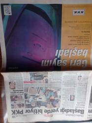 Hürriyet Gazetesi - 8 Şubat 1999 - Eski Seks Bombası Gina Lollobrigida - Halis Toprak -Muzaffer Tema Türkan Şoray Gibi Öpen Yok - Galatasaray'ın Rumen Yıldızı Hagi'nin Doğum Günü Partisi - Televole Yine Dopdolu - Barış Manço'ya Saygı - Banu Alkan - Ortadoğu Ağlıyor Kral Hüseyin Öldü - Deniz Baykal Sağcılar Maço - Fazilet Partisi Lideri Recai Kutan- Yeni Ürdün Kralı Prens Abdullah Türk Dostu