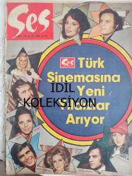 Ses Haftalık Aktüalite Sinema Tiyatro Müzik ve Gençlik Mecmuası Dergisi - 10 Mart 1973 - Sayı:11 - Hülya Koçyiğit - Ediz Hun - Ajda Pekkan - Tamer Yiğit - Fatma Belgen - Tarık Akan - Sezer Güvenirgil - Aytaç Arman - Hülya Darcan - Murat Köseoğlu - İrfan Ünal - Nahit Ataman - Türker İnanoğlu - Duran Tantekin - Hulki Saner - Kaçuni Hakı - Hürrem Erman - Türkan Şoray - Füsun Önal - Esin Engin - Rıza Silahlıpoda - Naciye Sönmez - Zeynep Aksu - Yıldız Kenter - Şükran Güngör - Lux Sabun Reklamı - Sevim Tuna - Şadan Ertuğrul - Fatma Belgen - Nebahat Çehre - Yılmaz Köksal - Sezer Güvenirgil - Cem Karaca - Göksel Arsoy - Selpak Peçete Reklamı - William Shakespeare - Haldun Taner - Semih Sergen - Ediz Hun - Ferit Şevki - Neşe Karaböcek - Behiye Aksoy - Mesut Aytunca - Sadri Alışık -Hikmet Münir Ebcioğlu - Murat 124 Araba Reklamı fotoğraf ve haberi - Dergi Tam Değildir Sadece 26 Sayfası Mevcuttur