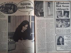 Ses Haftalık Aktüalite Sinema Tiyatro Müzik ve Gençlik Mecmuası Dergisi - 10 Mart 1973 - Sayı:11 - Hülya Koçyiğit - Ediz Hun - Ajda Pekkan - Tamer Yiğit - Fatma Belgen - Tarık Akan - Sezer Güvenirgil - Aytaç Arman - Hülya Darcan - Murat Köseoğlu - İrfan Ünal - Nahit Ataman - Türker İnanoğlu - Duran Tantekin - Hulki Saner - Kaçuni Hakı - Hürrem Erman - Türkan Şoray - Füsun Önal - Esin Engin - Rıza Silahlıpoda - Naciye Sönmez - Zeynep Aksu - Yıldız Kenter - Şükran Güngör - Lux Sabun Reklamı - Sevim Tuna - Şadan Ertuğrul - Fatma Belgen - Nebahat Çehre - Yılmaz Köksal - Sezer Güvenirgil - Cem Karaca - Göksel Arsoy - Selpak Peçete Reklamı - William Shakespeare - Haldun Taner - Semih Sergen - Ediz Hun - Ferit Şevki - Neşe Karaböcek - Behiye Aksoy - Mesut Aytunca - Sadri Alışık -Hikmet Münir Ebcioğlu - Murat 124 Araba Reklamı fotoğraf ve haberi - Dergi Tam Değildir Sadece 26 Sayfası Mevcuttur