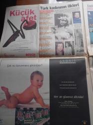 Hürriyet Gazetesi - 10 Ekim 1998  - Türk Kadınının İlkleri - Erol Evcil'i Bulduk Yazı Dizisi -  İbrahim Kutluay - Amokachi - Huysuz Virjin - Emel Sayın - Sıkışan Esad'dan Ankara'ya Mesaj Üstümüze Gelmeyin Abdullah Öcalan'ı Göndereyim - Hafız Esad Kimyasal Çılgınlık Yapabilir - Anaokulu Öğretmeni Serpil Yeşilyurt'a Tecavüz Edip Öldüren Caniler Seri Katil Çıktı