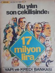 Ses Haftalık Aktüalite Sinema Tiyatro Müzik ve Gençlik Mecmuası Dergisi - 1 Aralık 1974 - Sayı:50 - Selma Güneri - Gönül Yazar - Sadri Alışık - Ekrem Bora - Seçil Heper - Ülkü Erakalın - Ferda Büyükgüneş - Şerif Yüzbaşıoğlu - Türkan Şoray - Mehmet Keskinoğlu - Ali Uğur - Kadir İnanır - Tufan Tümer - Barbra Streisand - Ryan O'Neal - Elliot Gould - Robert Redford - Yves Montand - George Segal - Hikmet Münir Ebcioğlu - Yapı ve Kredi Bankası Reklamı fotoğraf ve haberi - Dergi Tam Değildir Sadece 8 Sayfası Mevcuttur