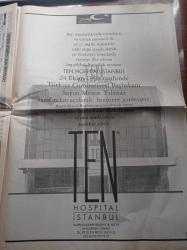 Hürriyet Gazetesi - 25 Ekim 1998 -  İstanbul Büyükşehir Belediye Başkanı Recep Tayyip Erdoğan İstifam Yakın - Tekvando'da Avrupa Şampiyonu Mert Tuncer -Beşiktaş Fenerbahçe Derbisi - Süleyman Seba'nın İstifası Cebinde - Cumhuriyetimizin 75. Yıl Kutlamaları - Nesim Malki Cinayeti - Aşkın Nur Yengi - AIDS Aşısı Maymunları Kurtardı - Gazinolar Coştu - Hülya Avşar - Emel - Muazzez Abacı - Çevre Bakanı İmren Aykut - Alkolizmin Geni Bulundu