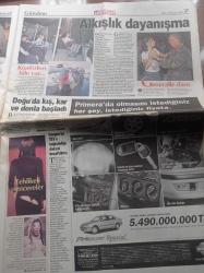 Hürriyet Gazetesi - 10 Kasım 1998 - Mustafa Kemal Atatürk Kalbimizdesin - Tarihi Fotoğraflar -  Beşiktaş Fenerbahçe Atatürk Kupası İçin Karşı Karşıya - Malezya Başbakan Yardımcısı Enver İbrahim'in Seks Skandalı - Atatürk'ün Cenaze Fotoğrafları - Tarkan - Mustafa Sandal - Kenan Doğulu - Hüsamettin Özkan - İstemihan Talay - Hikmet Uluğbay - Korkmaz Yiğit Gözaltında - Recep Tayyip Erdoğan Ben Hala Başkanım