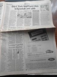 Hürriyet Gazetesi - 10 Ocak 1999 - Fatih Terim'den İstifa Sinyali - Hakan Şükür Başbakan Mesut Yılmaz'ı Ziyaret Ederek Vedalaştı - İstanbul'da Radyasyon Tehlikesi Yaratan Olay - Doğru Yol Partisi İle Demokratik Sol Parti'de İlk Uzlaşma - DTP'de Yalım Erez Harekatı - İtalya'da Panik 3 Apo Daha Geliyor - Murat Bardakçı