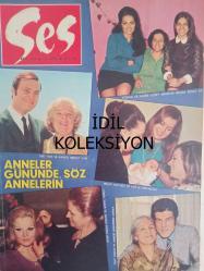 Ses Haftalık Aktüalite Sinema Tiyatro Müzik ve Gençlik Mecmuası Dergisi - 10 Mayıs 1969 - Sayı:20 - Türkan Şoray - Nazan Şoray - Meliha Şoray - Ediz Hun - Neşvet Hun - Melek Koçyiğit - Gönül Yazar - Fatma Aras - İzzet Günay - Mükerrem Günay - Kartal Tibet - Fatma Aras - Mediha Özcan - Ajda Pekkan - Semiramis Pekkan - Belgin Doruk - Rafet Aydın - Sevda Ferdağ - Cüneyt Arkın - Gülsüm Kamu - Raj Kapoor - Yapı ve Kredi Bankası Reklamı fotoğraf ve haberi - Dergi Tam Değildir Sadece 8 Sayfası Mevcuttur