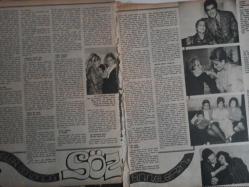 Ses Haftalık Aktüalite Sinema Tiyatro Müzik ve Gençlik Mecmuası Dergisi - 10 Mayıs 1969 - Sayı:20 - Türkan Şoray - Nazan Şoray - Meliha Şoray - Ediz Hun - Neşvet Hun - Melek Koçyiğit - Gönül Yazar - Fatma Aras - İzzet Günay - Mükerrem Günay - Kartal Tibet - Fatma Aras - Mediha Özcan - Ajda Pekkan - Semiramis Pekkan - Belgin Doruk - Rafet Aydın - Sevda Ferdağ - Cüneyt Arkın - Gülsüm Kamu - Raj Kapoor - Yapı ve Kredi Bankası Reklamı fotoğraf ve haberi - Dergi Tam Değildir Sadece 8 Sayfası Mevcuttur