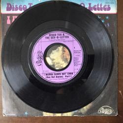 Disco Tex & His Sex O Lettes - I Wanna Dance Wit' Choo (Doo Dat Dance)  PART 1 & 2 - Yabancı 45'lik Plak, ALMANYA BASKI