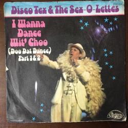 Disco Tex & His Sex O Lettes - I Wanna Dance Wit' Choo (Doo Dat Dance)  PART 1 & 2 - Yabancı 45'lik Plak, ALMANYA BASKI