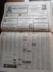 Hürriyet Gazetesi - 4 Şubat 1999 - Seda Sayan'ın Yeni Sevgilisi İzzet Yıldızhan Mahsun Kırmızıgül'ün İkizi - Halit Kıvanç - Barış Manço'nun Ani Ölümü - Barış Manço Güz Yağmurları İle Göçtün Gittin Diyordu - Barış Manço'nun Cenazesinde İmam da Şarkısından Sözler Okudu- Barış Manço İçin Devlet Sanatçısı Unvanına Onay - Her Görüşmede Alaattin Çakıcı'yı Soyuyorlar - Hakan Şükür - Hasan Şaş