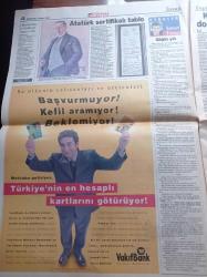Hürriyet Gazetesi - 4 Şubat 1999 -  Fethullah Gülen Barış Manço'nun Cenazesine Geldi - Oğuz Aral - Atatürk Sertifikalı Tablo - Barış Manço'nun Ani Ölümü - Barış Manço Güz Yağmurları İle Göçtün Gittin Diyordu - Barış Manço'nun Cenazesinde İmam da Şarkısından Sözler Okudu- Barış Manço İçin Devlet Sanatçısı Unvanına Onay - Her Görüşmede Alaattin Çakıcı'yı Soyuyorlar - Hakan Şükür - Hasan Şaş
