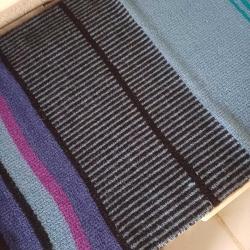 Guatemala El Dokuma Runner Mor,Yeşil,Mavi,Turkuaz renklerde.