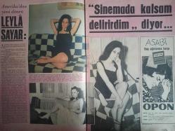 Pazar Aktüalite Sinema Tiyatro Mizah Mecmuası Dergisi Gazetesi - 25 Mart 1967 - Sayı:548 - Leyla Sayar - Opon İlaç Reklamı - Cüneyt Arkın - Güler Cüreklibatur - Fahrettin Cüreklibatur - Üzgün Karımın Evine Dönmesi İçin Herşeye Razıyım haberi - POP Sabun Reklamı - Sema Özcan - Ediz Hun - Vog Çorap Reklamı - Esen Püsküllü - Yüksel Alkaya - Berker İnanoğlu - Çolpan İlhan - Cüneyt Arkın - Fatma Girik - Yüksel Alkaya - Papatya Alkaya fotoğraf ve haberi - Dergi Tam Değildir Sadece 12 Sayfası Mevcuttur