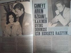Pazar Aktüalite Sinema Tiyatro Mizah Mecmuası Dergisi Gazetesi - 25 Mart 1967 - Sayı:548 - Leyla Sayar - Opon İlaç Reklamı - Cüneyt Arkın - Güler Cüreklibatur - Fahrettin Cüreklibatur - Üzgün Karımın Evine Dönmesi İçin Herşeye Razıyım haberi - POP Sabun Reklamı - Sema Özcan - Ediz Hun - Vog Çorap Reklamı - Esen Püsküllü - Yüksel Alkaya - Berker İnanoğlu - Çolpan İlhan - Cüneyt Arkın - Fatma Girik - Yüksel Alkaya - Papatya Alkaya fotoğraf ve haberi - Dergi Tam Değildir Sadece 12 Sayfası Mevcuttur