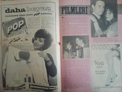 Pazar Aktüalite Sinema Tiyatro Mizah Mecmuası Dergisi Gazetesi - 25 Mart 1967 - Sayı:548 - Leyla Sayar - Opon İlaç Reklamı - Cüneyt Arkın - Güler Cüreklibatur - Fahrettin Cüreklibatur - Üzgün Karımın Evine Dönmesi İçin Herşeye Razıyım haberi - POP Sabun Reklamı - Sema Özcan - Ediz Hun - Vog Çorap Reklamı - Esen Püsküllü - Yüksel Alkaya - Berker İnanoğlu - Çolpan İlhan - Cüneyt Arkın - Fatma Girik - Yüksel Alkaya - Papatya Alkaya fotoğraf ve haberi - Dergi Tam Değildir Sadece 12 Sayfası Mevcuttur