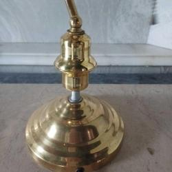 Metal Masa Lambası Banker Benzeri,Altın rengi
