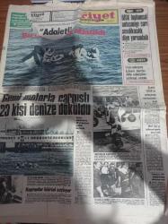 Hürriyet Gazetesi - 22 Temmuz 1978 - Cemil Turan 2 3 Yıl Daha Futbol Oynar - Doğan Andaç - Ünlü Dzajiç'in Jübilesi - Pele - Hülya Koçyiğit Kanuni Coşkun Erdemi Transfer Etti - Gemi Motorla Çarpıştı 23 Kişi Denize Döküldü - Bülent Ecevit DİSK'le Anlaşmak İstemiyorum - MHP Genel Başkanı Alparslan Türkeş - Yaşar Okuyan - Bayındırlık Bakanı Şerafettin Elçi