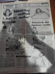 Hürriyet Gazetesi - 22 Temmuz 1978 - Cemil Turan 2 3 Yıl Daha Futbol Oynar - Doğan Andaç - Ünlü Dzajiç'in Jübilesi - Pele - Hülya Koçyiğit Kanuni Coşkun Erdemi Transfer Etti - Gemi Motorla Çarpıştı 23 Kişi Denize Döküldü - Bülent Ecevit DİSK'le Anlaşmak İstemiyorum - MHP Genel Başkanı Alparslan Türkeş - Yaşar Okuyan - Bayındırlık Bakanı Şerafettin Elçi