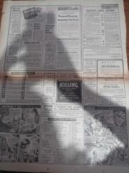 Hürriyet Gazetesi - 27 Mart 1970 - Çok Sevişen İki Belediye Başkanı Fahri Atabey İzmir Belediye Başkanı Osman Kibar - Nerden Buldun Kanununu İlk Ortaya Atan Kasım Gülek - Ünlü Doktorlar Seks Bunalımını Önlemek İçin Yeni Bir Bakanlık Kurulmasını İstiyor - CHP'de Şimşekler Bülent Ecevit'in Üzerinde