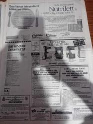 Hürriyet Gazetesi - 31 Aralık 1991 - Rıdvan Dilmen Ağlıyor - Metin Oktay'ı Kalbimize Gömdük - Naim Süleymanoğlu - Süleyman Seba - Gökova'da Termik Santrala Hayır Şenliği -  Bakan İsmet Sezgin'den Dans Maratonu - Star1'e Haciz Durduruldu - Süleyman Demirel - Tansu Çiller - Orhan Gencebay - Gönül Yazar - Recep Tayyip Erdoğan - Hatip Dicle