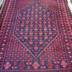 Çift Mihraplı ,Kelle Ebat Yağcıbedir Halısı Elli motif Heybeli Su,El Dokuma,Eğridere Köyü Orjinal