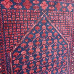 Çift Mihraplı ,Kelle Ebat Yağcıbedir Halısı Elli motif Heybeli Su,El Dokuma,Eğridere Köyü Orjinal