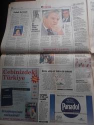 Hürriyet Gazetesi - 25 Şubat 1996 - Beşiktaş Zirveyi Salladı - Şanlı Sarıalioğlu - Vedat Okyar - Galatasaray'ın Gol Ayağı Saunders - Saddam'ın İki Kızı Kocalarını Sattı İdama Döndüler Ve İdam Edildiler - Ölüm Emri Saddam'ın Büyük Oğlu Uday'dan - Semra Özal Paris'te Müslüm Gürses'i Dinledi - Mesut Yılmaz Ve Necmettin Erbakan Anarefah İçin Anlaşamadı