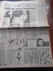 Hürriyet Gazetesi - 25 Şubat 1996 - Beşiktaş Zirveyi Salladı - Şanlı Sarıalioğlu - Vedat Okyar - Galatasaray'ın Gol Ayağı Saunders - Saddam'ın İki Kızı Kocalarını Sattı İdama Döndüler Ve İdam Edildiler - Ölüm Emri Saddam'ın Büyük Oğlu Uday'dan - Semra Özal Paris'te Müslüm Gürses'i Dinledi - Mesut Yılmaz Ve Necmettin Erbakan Anarefah İçin Anlaşamadı