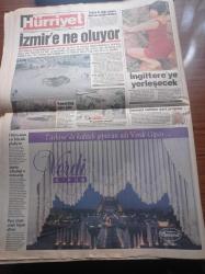 Hürriyet Gazetesi - 25 Şubat 1996 - Beşiktaş Zirveyi Salladı - Şanlı Sarıalioğlu - Vedat Okyar - Galatasaray'ın Gol Ayağı Saunders - Saddam'ın İki Kızı Kocalarını Sattı İdama Döndüler Ve İdam Edildiler - Ölüm Emri Saddam'ın Büyük Oğlu Uday'dan - Semra Özal Paris'te Müslüm Gürses'i Dinledi - Mesut Yılmaz Ve Necmettin Erbakan Anarefah İçin Anlaşamadı