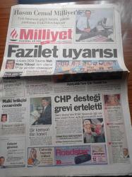Milliyet Gazetesi - 4 Kasım 1998 -  Hasan Cemal Milliyet'te - Barzani Ankara'da - İstanbul Üniversitesinde Yine Türban Eylemi - Ayşe Kulin Bosna Yazı Dizisi - Acıların Köprüsü Mostar - Okan Buruk - Emre Belözoğlu - Hagi - Aykut Kocaman - Ankara DGM Savcısı Nuh Mete Yüksel'den Fazilet Partisi Uyarısı - Deniz Baykal'dan RTÜK Yasasıyla İlgili Söz Alan Levent Kırca Açlık Grevini Yarıda Kesti - Nesim Malki Tetikçisi Şükrü Elverdi Cezaevinde - Fikri Sağlar Susurluk'un Kitabını Yazdı