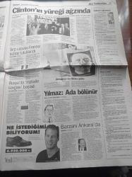 Milliyet Gazetesi - 4 Kasım 1998 -  Hasan Cemal Milliyet'te - Barzani Ankara'da - İstanbul Üniversitesinde Yine Türban Eylemi - Ayşe Kulin Bosna Yazı Dizisi - Acıların Köprüsü Mostar - Okan Buruk - Emre Belözoğlu - Hagi - Aykut Kocaman - Ankara DGM Savcısı Nuh Mete Yüksel'den Fazilet Partisi Uyarısı - Deniz Baykal'dan RTÜK Yasasıyla İlgili Söz Alan Levent Kırca Açlık Grevini Yarıda Kesti - Nesim Malki Tetikçisi Şükrü Elverdi Cezaevinde - Fikri Sağlar Susurluk'un Kitabını Yazdı
