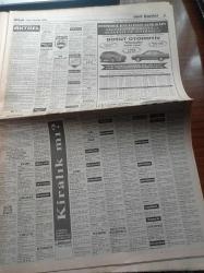 Milliyet Gazetesi - 1 Kasım 1998 - Modanın Büyük Önderi Faruk Saraç - Fenerbahçe Başkanı Aziz Yıldırım'ın Baliç Duası - Hagi Ayakta Alkışlandı - Sanatçı Direnişi -  RTÜK'e Öfke Artıyor Bizimkiler Ve Mahallenin Muhtarları Da Eylemde - Levent Kırca - Hava Korsanı Erdal Aksu Gece Gömüldü - Atatürk Kostümleri - Umur Bugay Ve Kandemir Konduk Da RTÜK'e Bayrak Açtı