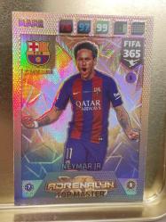 Antika - Panini  FIFA 365 . Adrenalyn XL - Neymar Jr - Top Master - kitantik - kitaLog