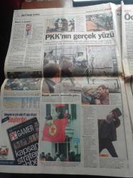 Milliyet Gazetesi - 17 Şubat 1999 - Türkiye Tarihini Değiştirecek Müthiş Operasyon - Türk Özel Timi Abdullah Öcalan'ı Kenya'da Bulup Getirdi - Bordo Bereli Harekatı - Örgüt Panikte - Kenya Abdullah Öcalan'ı Kovdu - Abdullah Öcalan Yakalandı Piyasa Coştu - Şehit Annelerinin Sevinç Gözyaşları - 16 Şubat Artık Anneler Günü - PKK'nın Gerçek Yüzü - Harun Erdenay - İbrahim Kutluay