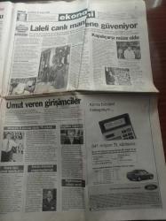 Milliyet Gazetesi - 27 Şubat 1999 - Şifo Mehmet Yeniden Doğdu - - Galatasaray'da Muhalefet Atağa Geçti - Abdullah Öcalan Necmettin Erbakan Bana Ateşkes Önerdi - Abdullah Öcalan'ın Avukatı Ahmet Zeki Okçuoğlu Sustu - Suriye'de Yedek PKK - Demokratik Kitle Partisine Kapatma - Şerafettin Elçi - Asker Askersiz Devlet Güvenlik Mahkemesi - Genelkurmay Başkanı Hüseyin Kıvrıkoğlu Atina Kaçamaz