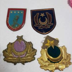 Vintage Türk Ordusu Rütbe Apolet 8 Adet