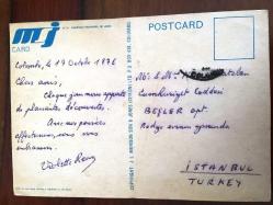 ŞEHİR KARTPOSTALI, SRİ LANKA'DA GELENEKSEL BİR KARNAVAL, ARKASI YAZILI, RENKLİ, 11 X 15 CM EBADINDA - 1940'LAR, 1950'LER, 1960'LAR, 1970'LER 1980'LER