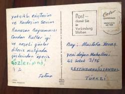 ŞEHİR KARTPOSTALI, HANAU, ALMANYA'DA TARİHİ BİR KALE, ARKASI YAZILI, RENKLİ, 11 X 15 CM EBADINDA - 1940'LAR, 1950'LER, 1960'LAR, 1970'LER 1980'LER