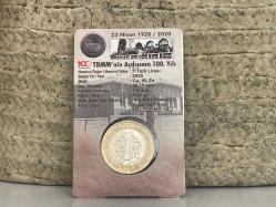 2020 - 1 Türk Lirası (TL) TBMM 100. Yıl Hatıra Parası (Özel Kapamasında)