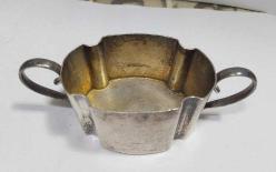 K63----GÜMÜŞ KAPLAMA ESKİ KÜÇÜK BOY KUTU