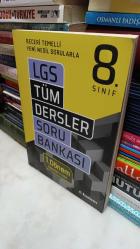 Tudem Yayınları 8 sınıf LGS tüm dersler soru bankası 1 dönem konularından sayısal sözel