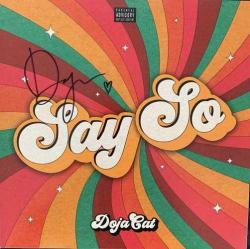 Efemera - DOJA CAT İMZALI SAY SO MAXI SINGLE LIMITED EDITION COKE BOTTLE CLEAR PLAK 2020 - kitantik - kitaLog