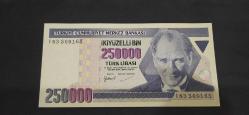 7. EMİSYON 250000 LİRA I 83 SERİSİ ÇİLL . KOLEKSİYONLUK